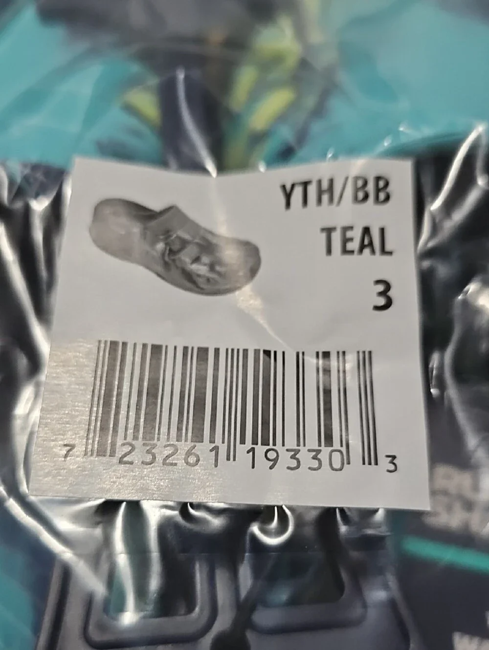 Rugged Shark Kids' Teal Water Shoes